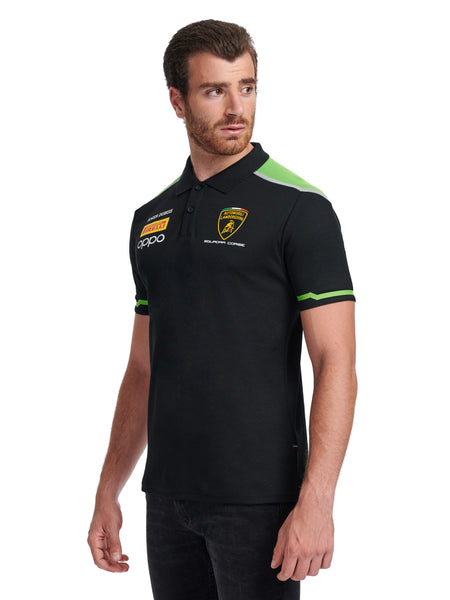 AUTOMOBILI LAMBORGHINI SQUADRA CORSE POLO SHIRT M