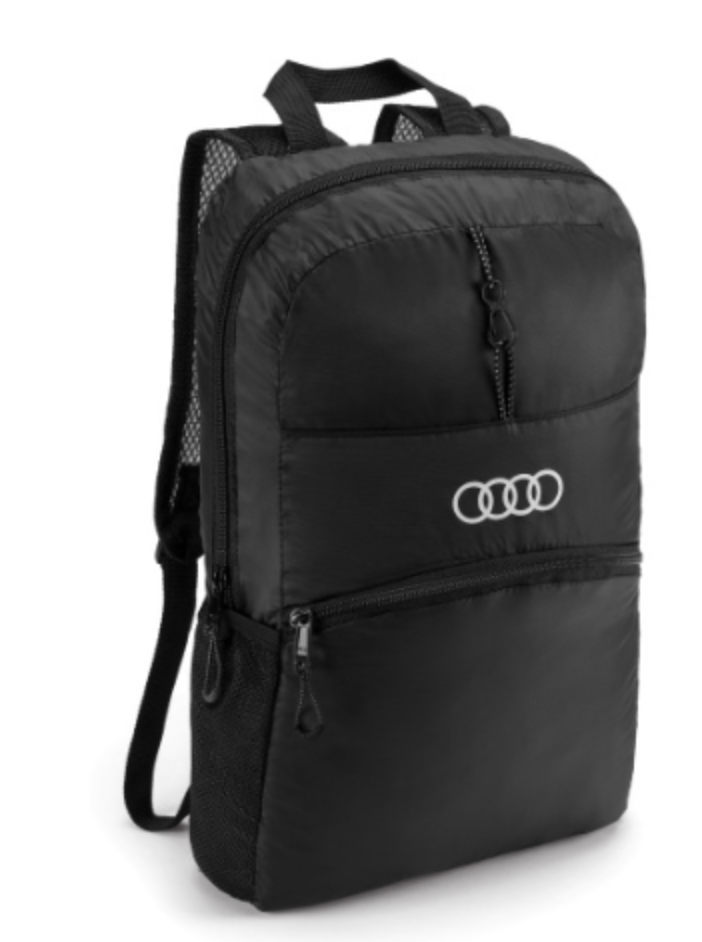 Audi backback foldable, black