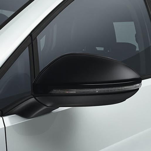VW Mirror Caps - High Gloss Black