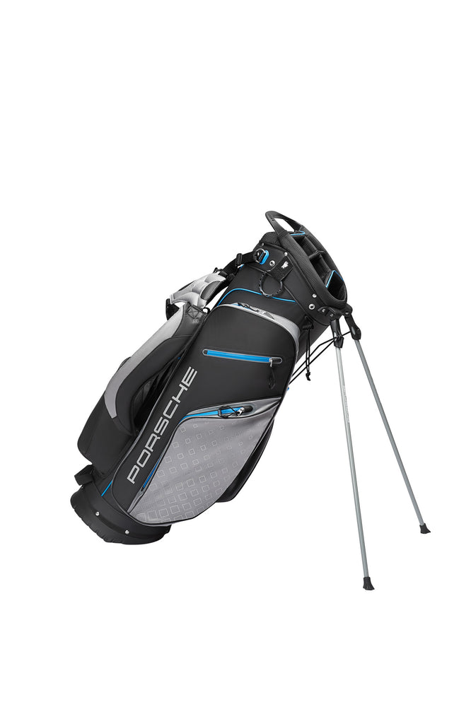 Golf stand bag Porsche Standbag black gray blue