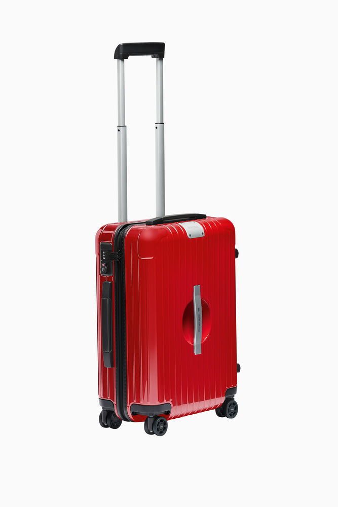 Suitcase PTS Multiwheel M, guards red, ultralight series 2.0