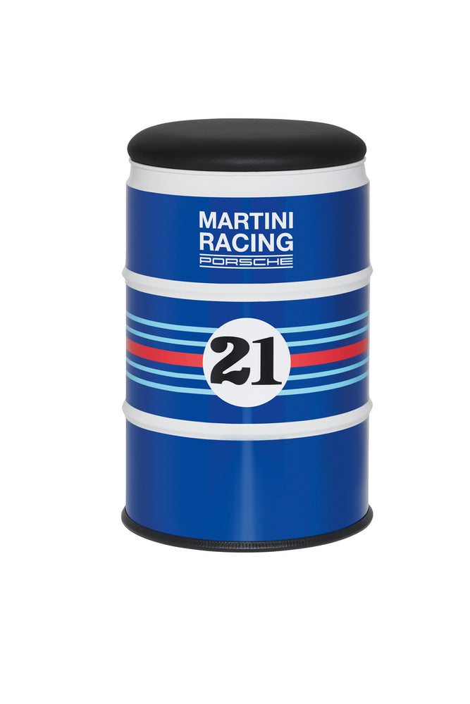 Pouf barrel Porsche Martini Racing Seat