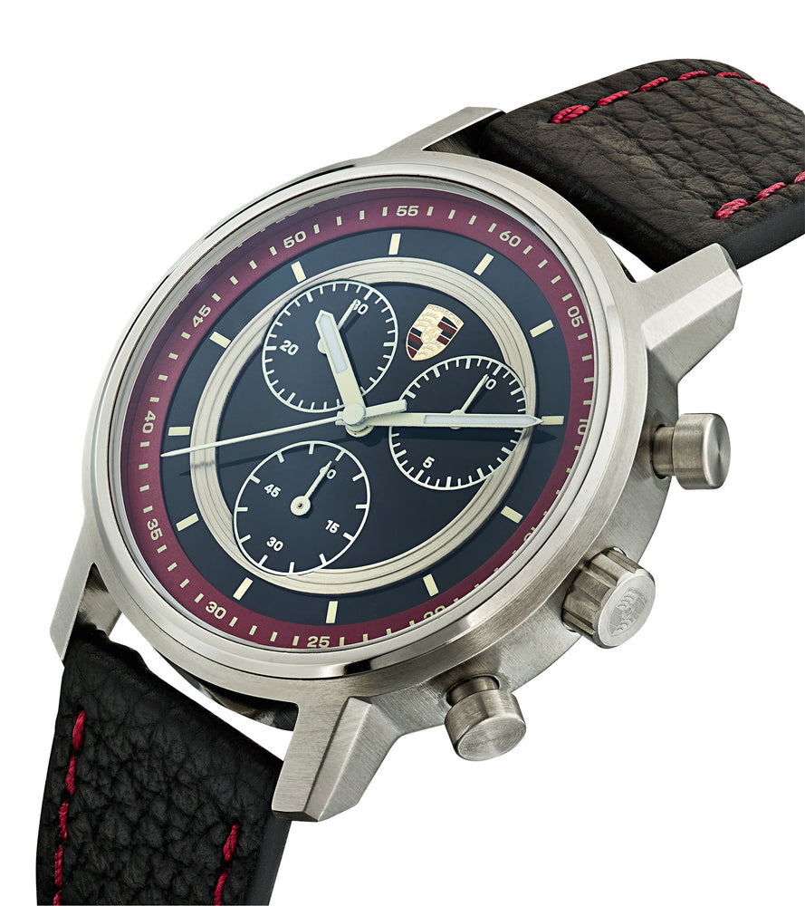 Porsche 718 RS 60 Spyder chronograph wristwatch black