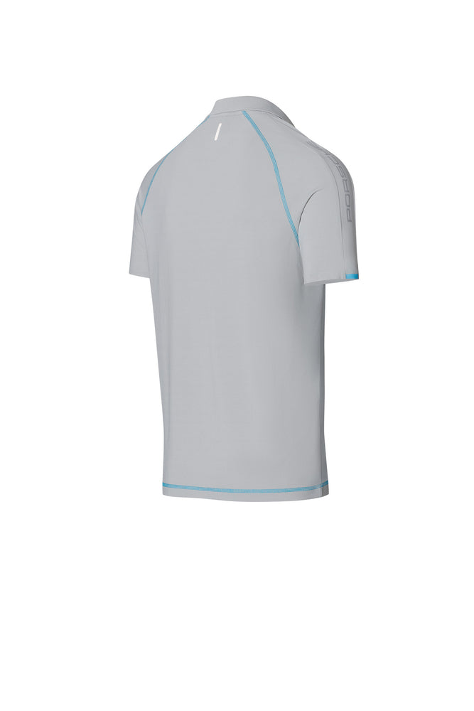 Men's polo shirt, gray - Sports Collection
