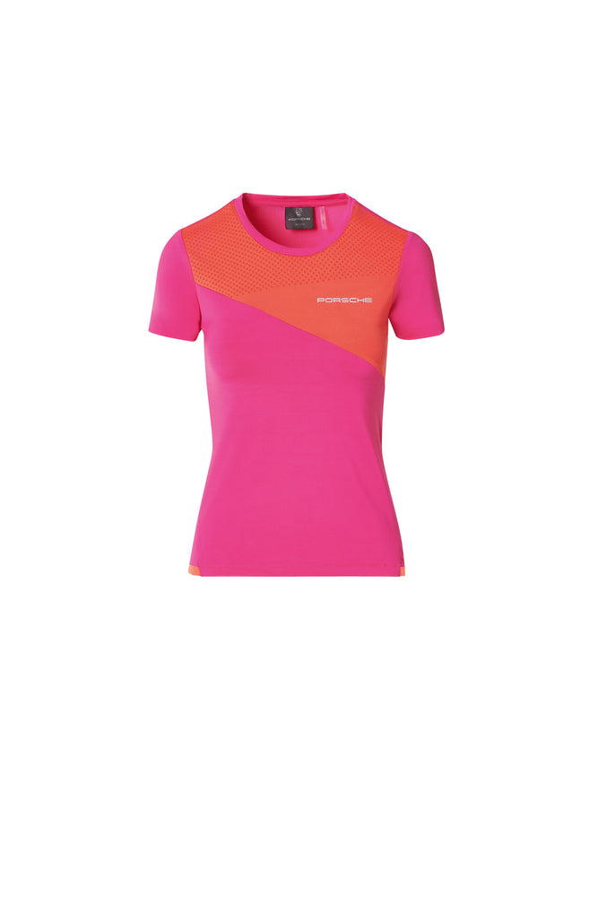 T-shirt for women, pink/coral - Sports Collection