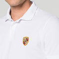 Porsche crest polo shirt White