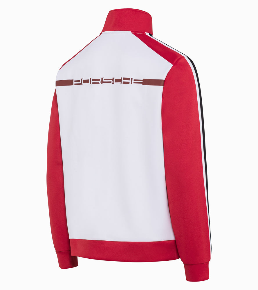 Sports jacket for men Porsche RS 2.7 red and white