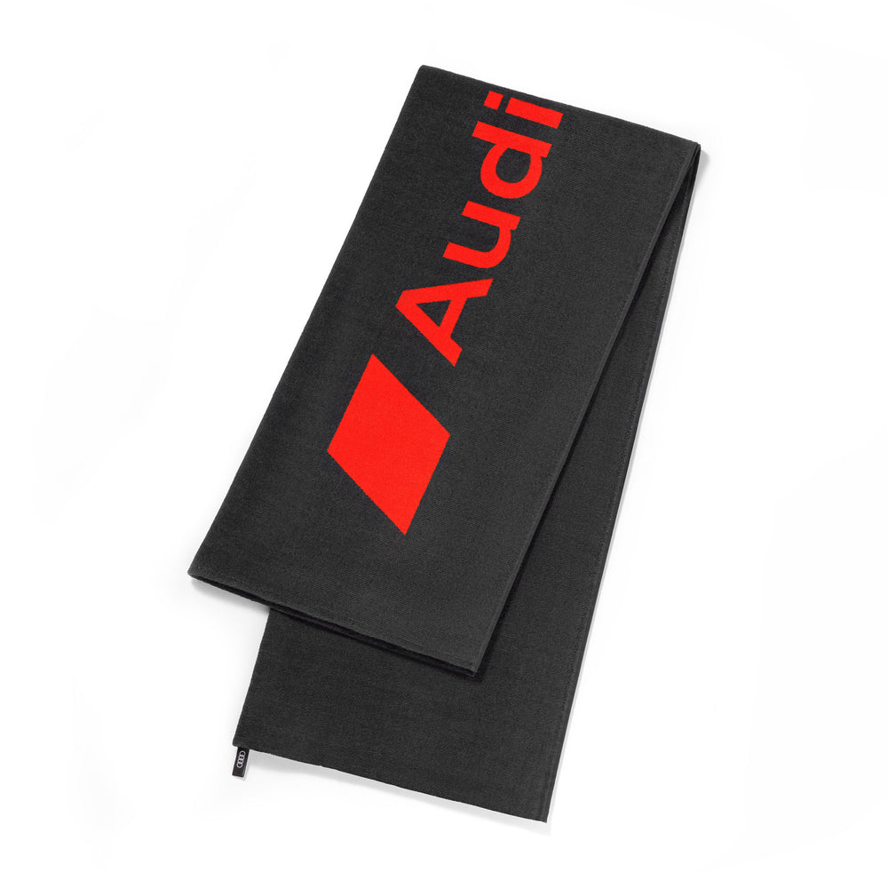 Audi Sport beach towel Dark grey/red