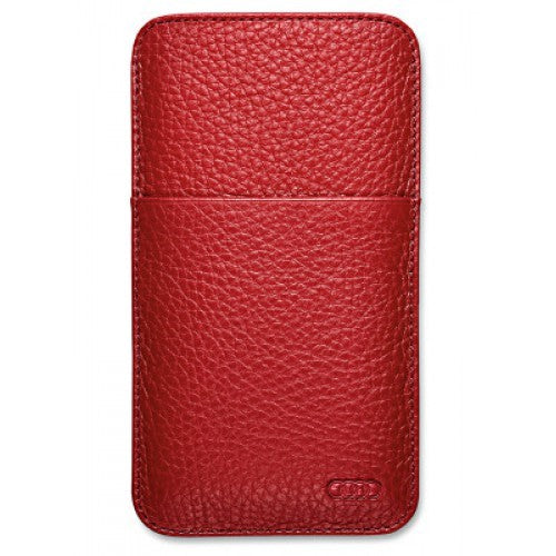 iPhone 5 Leather Case Red