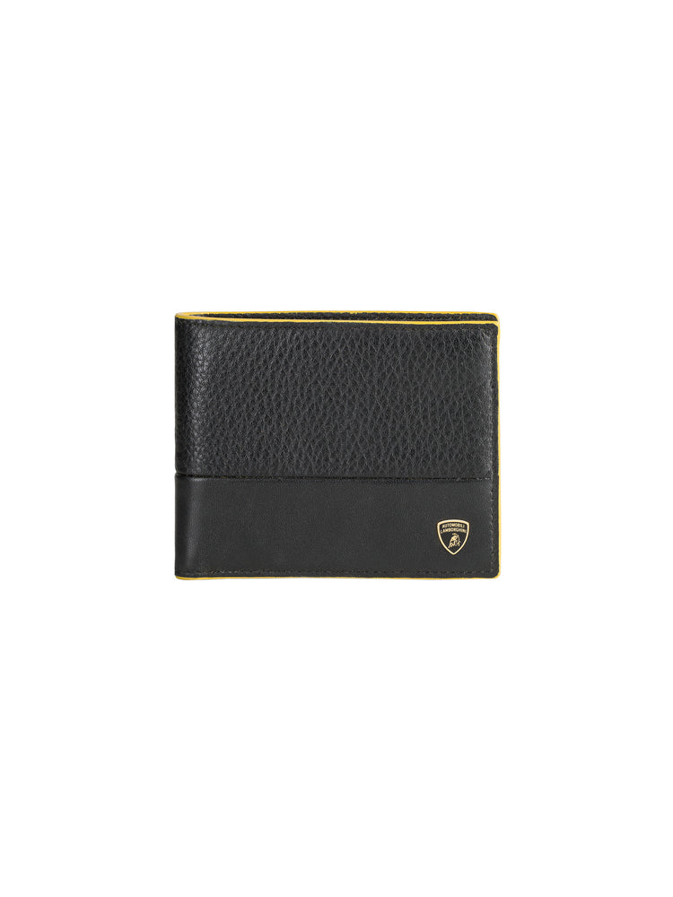 Lamborghini Leather Bifold Wallet With Coin Pocket