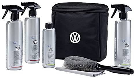 VW Volkswagen Complete Car Care Kit with Fabric Bag